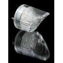 SHIN YO LED-Mini-Rücklicht NOSE, rund, Glas transparent